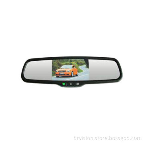 Car Rear View Monitor, 4.3-inch Rear-view Mirror Monitor with Original Bracket, OEM Orders Welcomed